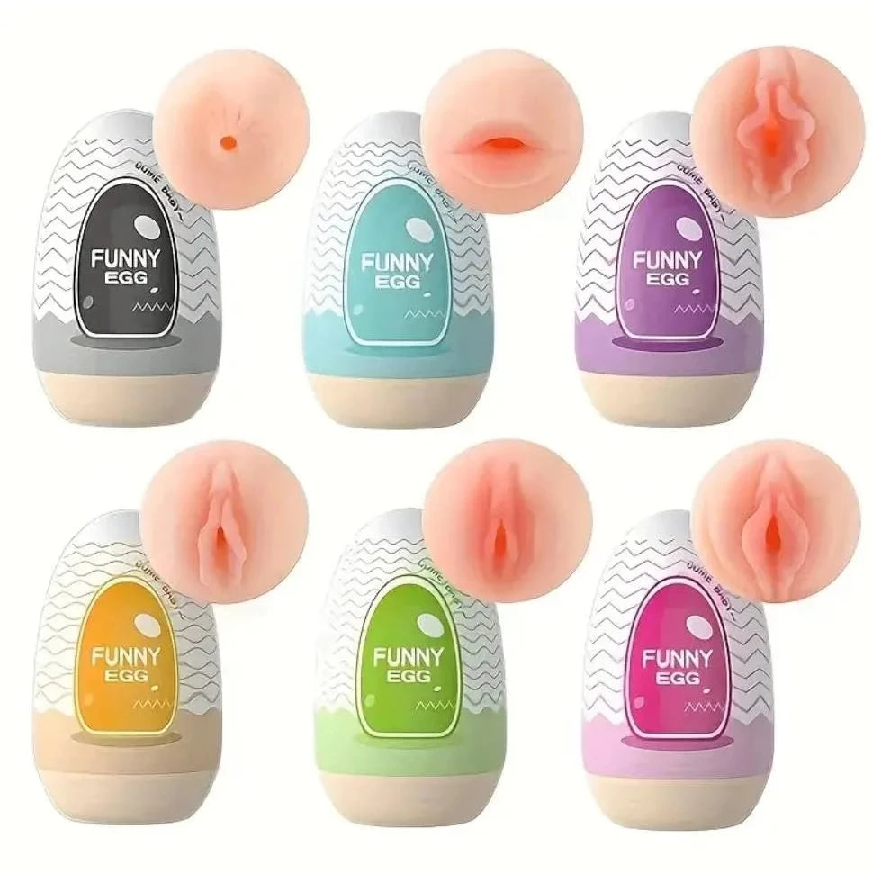 Funny Egg 6-pack Masturbator