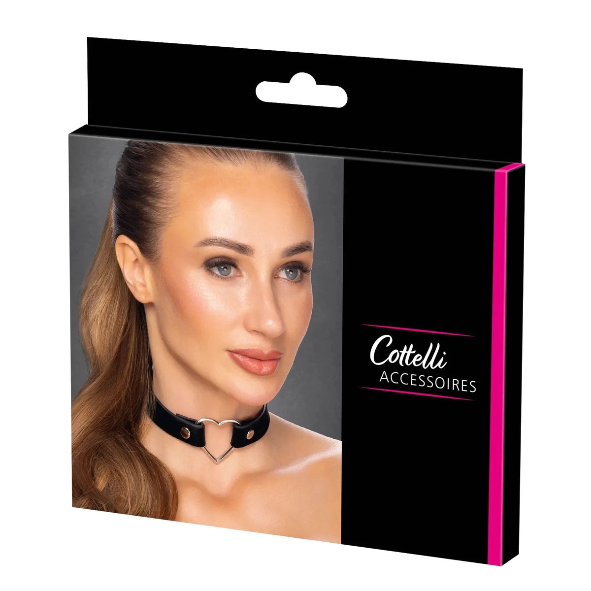 Cottelli Choker med Hjerte